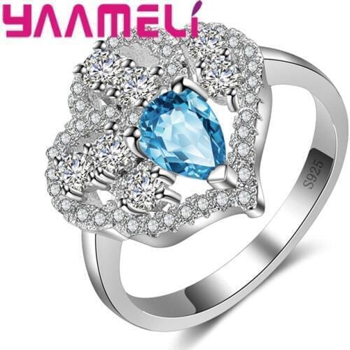 Romantic Rings For Women Jewelry Flower Buds Wedding Engagement Ring Valentine Gift 925 Sterling Silver Aneis