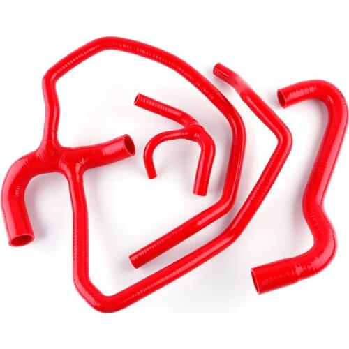 FOR Fiat 500 Cinquecento Sporting 1.1L Silicone Coolant Radiator Hose Kit