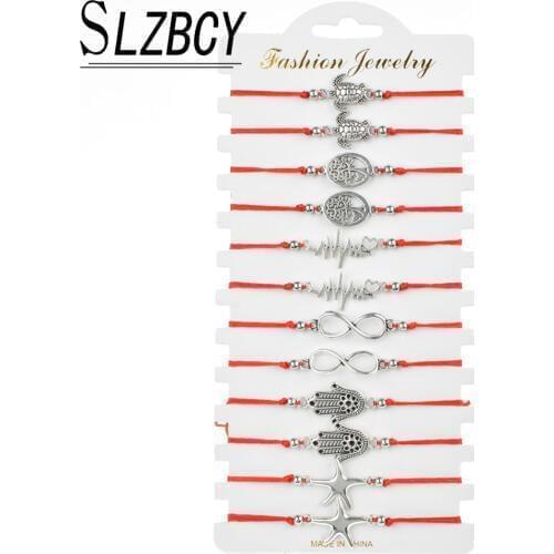 SLZBCY Bracelets Red Thread