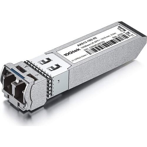 Cisco Compatible and More 10GBase-LR Lite SFP+ IR Transceiver up to 2KM SMF