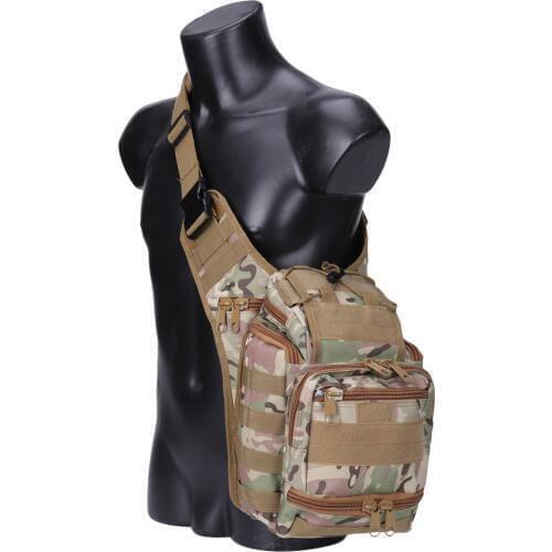 Military Chest Bag Large Size Outdoor Tactical Shoulder Bag Army Hunting Camping Backpack Waterproof Camera Crossbody Saddle Bag