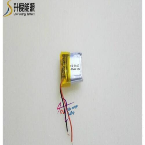 High performance 501417 501515 50mah 3.7v lithium polymer opaque battery plate jumbo water ball