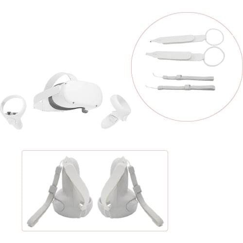 Anti-drop, suitable for oculus quest 2 controller handle with VR accessories, anti-dropping handle and hand connection