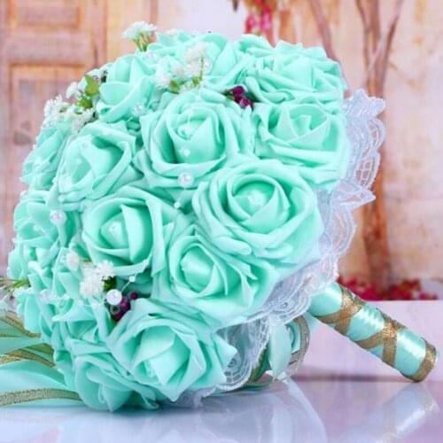 Pe Rose Woman Wedding Bouquets for Bridals Rose Flowers De Mariage Bridal Bouquet Wedding Holder Bouquet Peonies Accessories