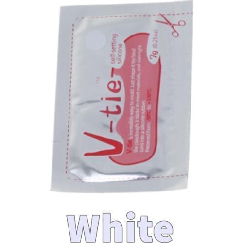 1pce White Formugru liquid silicone V-tie and Heat-seal fix DIY Universal Digital Outdoor Tools for repair glue sugru