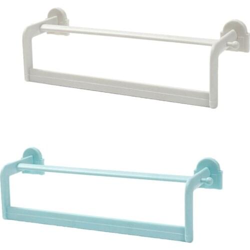 2pcs Towel Rack Double Bar Towel Storage Stand Towel Hanger for Bathroom