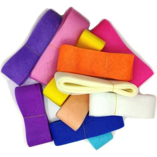 8/10/12/16cm 25yard/roll Tulle Mesh Organza Ribbon Roll Gift Box Wrap Ribbon DIY for Wedding Home Party Table Runner Decoration