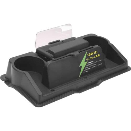 Auto 10W Wireless Charger+Head Up Display Kit OBD II Fit for Suzuki Jimny 2018 2019 2020 Car accessories