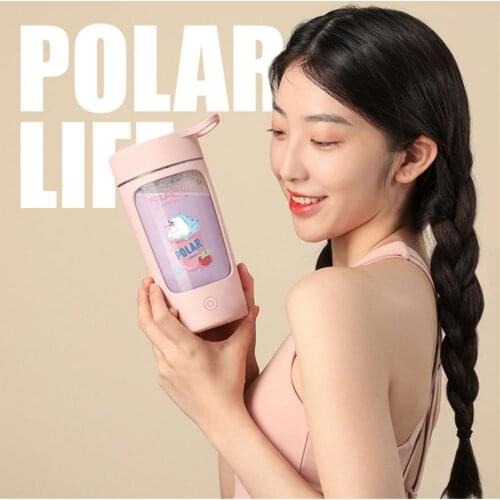 Home Office Outdoor Automatic Mixing Cup Fitness Protein Powder Milk Tea Oatmeal Mixing Cup 650ml/22oz Automatic Mixing Cup