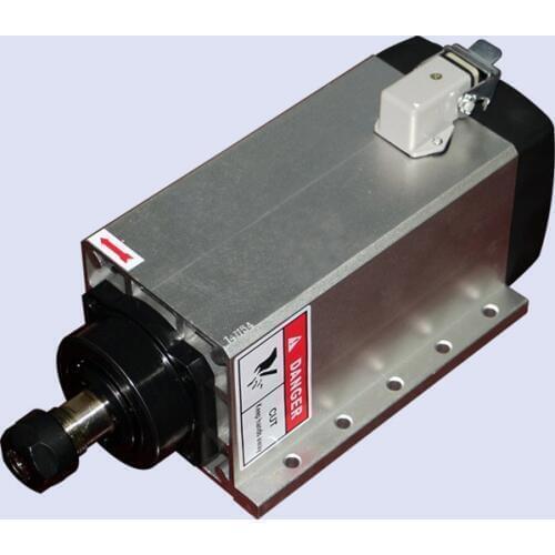 3.5KW ER20/ER25 air-cooled spindle motor with flange