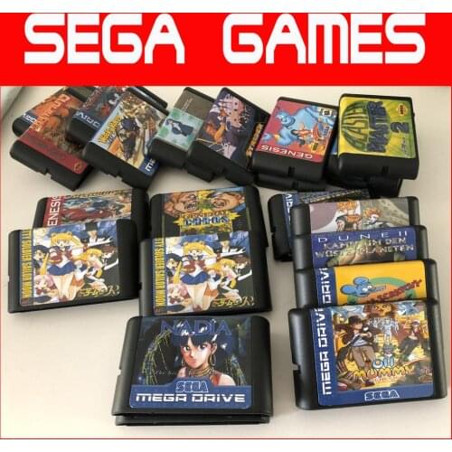 Hottest Hot Sale 16 bit SEGA MD Game Card For Sega Mega Drive For Genesis Region Free