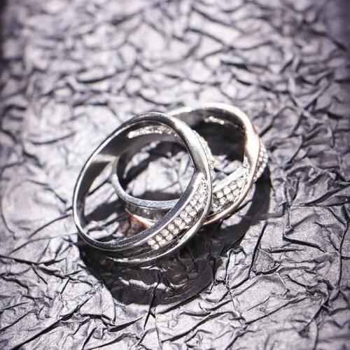 Weight Loss Health Care Crystal Rhinestone Ring Slimming Healthcare Ring Magnetic Jewelry Fitness Jewelry