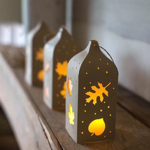 Leaves Lantern Metal Cutting Dies Stencil For Scrapbooking Paper Cards Crafts New 2020 Dies Cutter Decorative