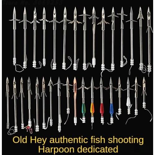 1pcs Fishing Darts Stainless Steel Arrowhead Fishing Broadhead Archery Arrowhead Tip Fishing Accessories