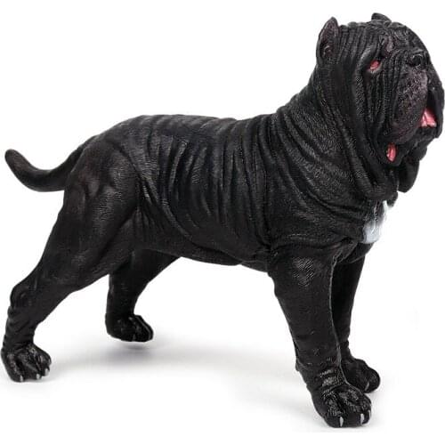 Neapolitan Mastiff Animals Figure Collectible Toys Dog Animal Action Figures Kids Plastic Toys