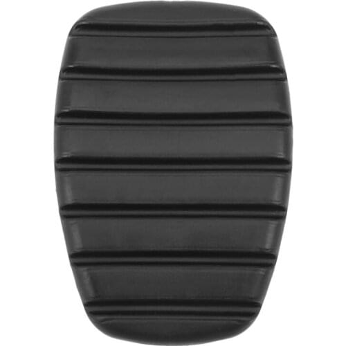 Rubber Brake Clutch Pedal Protection Covers Footrest