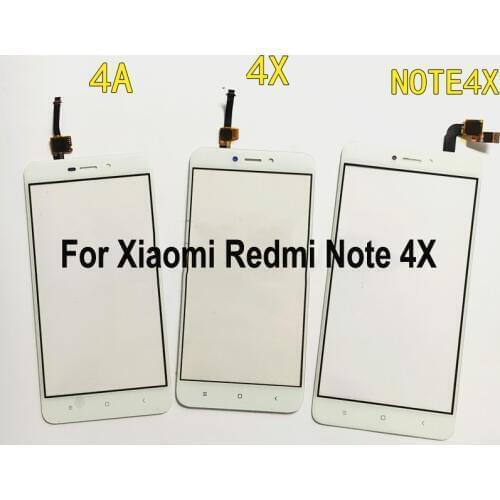 For Xiaomi Redmi Note 4X Note4x Touch Panel Screen Digitizer Glass Sensor Touchscreen Touch Panel With Flex Cable
