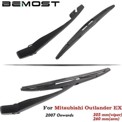 BEMOST Auto Car Rear Windscreen Wiper Arm Blade Soft Natural Rubber For Mitsubishi Outlander EX Hatchback Year From 2005 To 2018