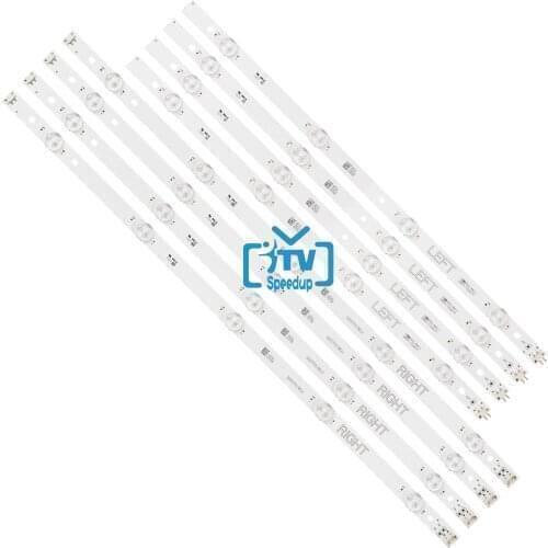 16pcs LED backlight for 49UK6200 49UK6300 49LK5700PSC 49UJ630V 49UJ6300 49LK5700 49LJ5550 NC490DUE-AAFX1-41CA NC490DUE-ABFX3