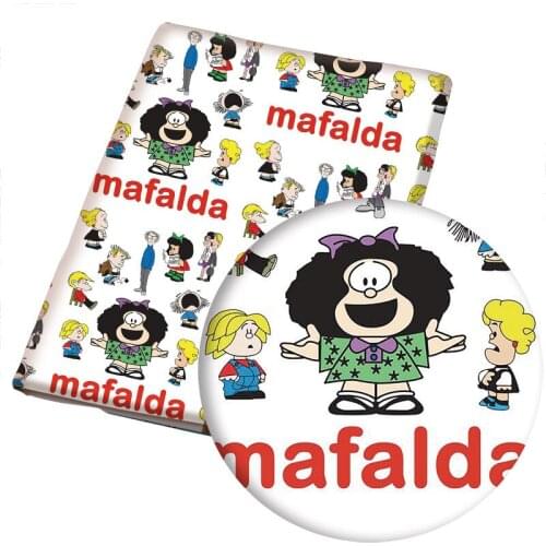 Diy 50*140CM flower pattern Polyester cotton Fabric Patchwor Printed for Tissue Kids Home Textile for Sewing Doll Dress Curtain