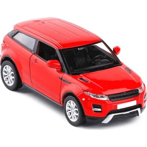 High Simulation 1:36 Alloy Evoque SUV Diecast Car Toy Model Vehicles With Pull Back For Kids Toys Free Shipping