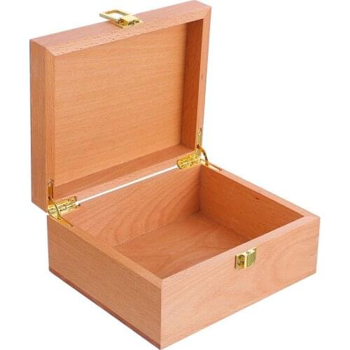 1PC Reusable Lightweight Durable Wood Container Storage Box for Candy Jewelry
