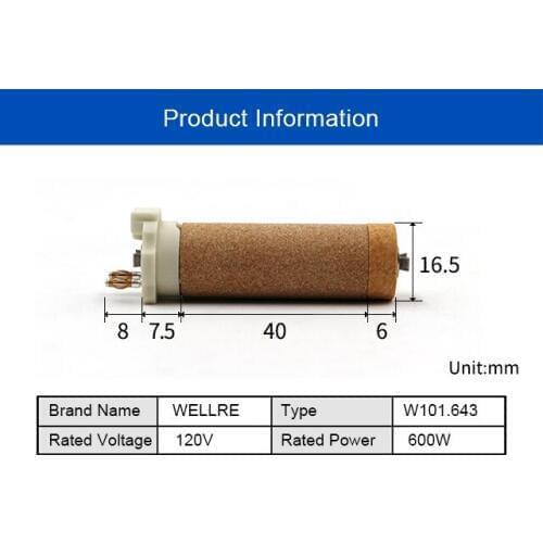 101.643 120V 600W heating elements for LABOR S handheld portable hot air gun