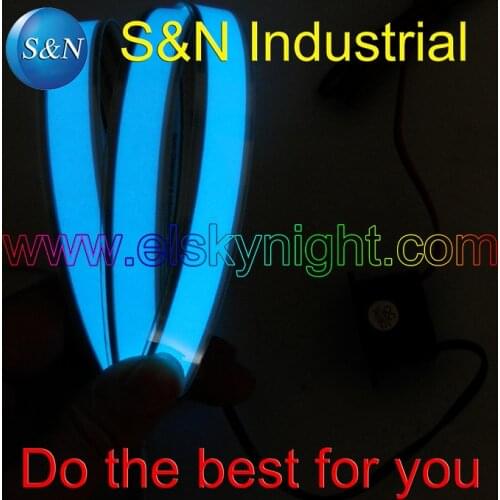 12VDC Blue 1X100CM el tape el wire el strip for car,house,party,dispaly,holiday,fest and model decoration free shipping