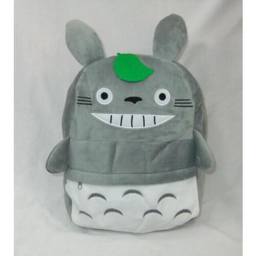 2021 Hot sales! Totoro Backpack Plush Bag Shoulder School Cartoon Totoro Animal Backpack for Child Girl and Boy