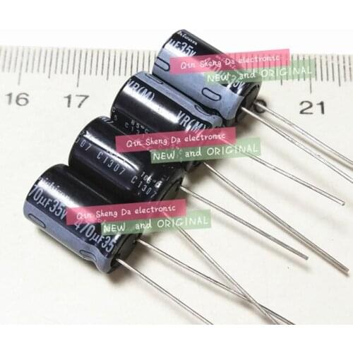 35V470UF 470UF35V volume of new authentic taping aluminum electrolytic capacitors : 10X16