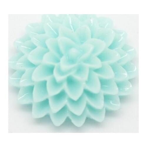 50 Yellow Resin Flower Embellishments Scrapbook Fashion Home Wedding Decoration Craft Resin Cabochon 15x6mm