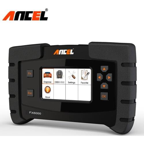 ANCEL FX6000 Obd2 Scanner Diagnostic Tool SAS DPF Full System Auto Scanner Multibrand Diagnostic Professional Automotive Scanner