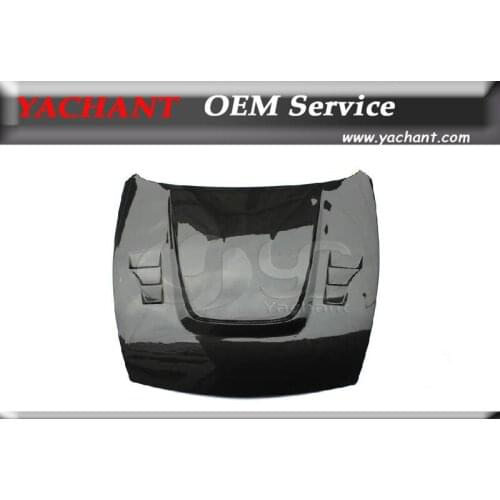 Car-Styling Auto Accessories Carbon Fiber CF Hood Bonnet Fit For 2009-2014 370Z Z34 JP-R Style Hood Bonnet