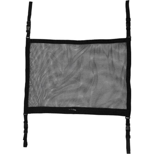80x55cm Car Ceiling Storage Net Car Trunk Storage Pocket Roof Interior Cargo Net Bag Storage Organizer