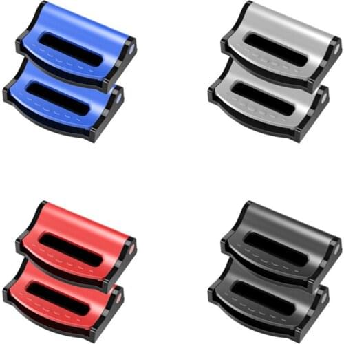 Car Accessories NEW Safety Belt Fixer Universal For All 53mm Wide Security Belts Blue Silver Red Black Durable