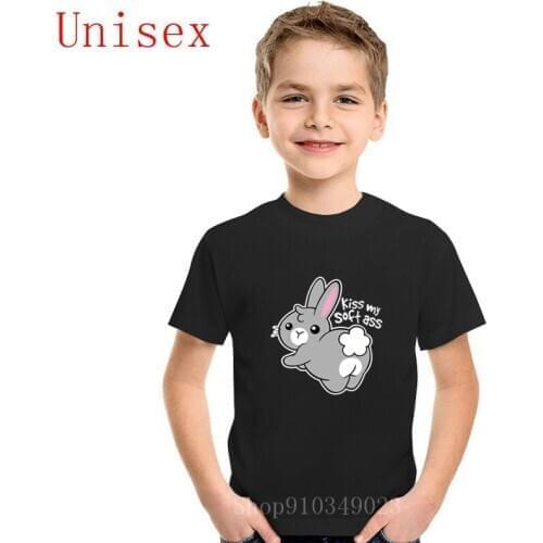 Bunny soft ass T-Shirt vectorized children clothes kids clothes kids clothes girls boy clothes size 14 or 16 boys summer clothes