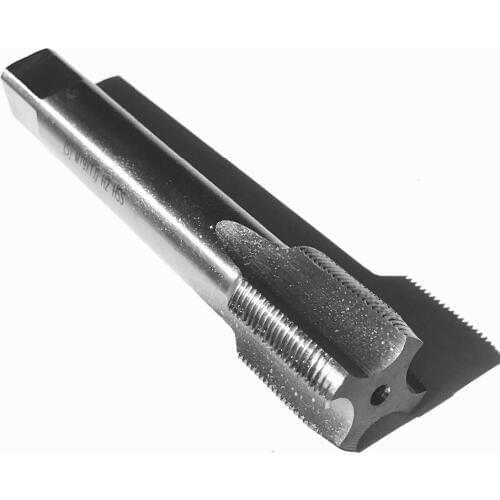 Free shipping of 1pc HSS6542 made machine tap M18*0.5/0.75/1.0/1.25/1.5/1.75/2.0/2.5mm for steel metal workpiece threads making