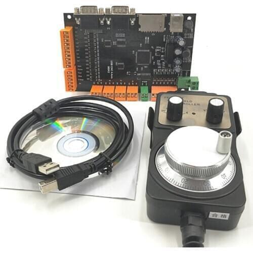 Freeshipping MDK2 PALNT 9-AXIS USB engraving machine control board Offline controller Replaces MACH3 card