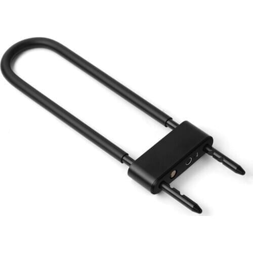 Glass Fingerprint Door Lock Office Keyless USB Charging Smart Fingerprint Lock Electronic Lock U Shape Lock