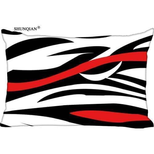 New Stripes Pattern Pillow Case Custom Wedding Pillowcase Cover Cases Gift Zippered Rectangle Pillow Case