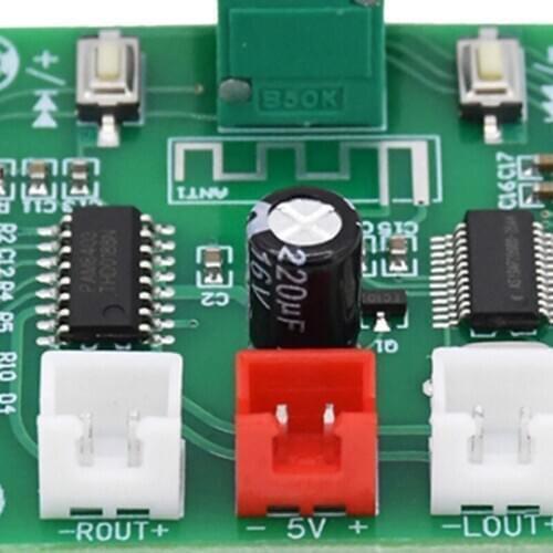 Brand New and HXH-A158 Ultra-clear Bluetooth 5.0 Low Power Amplifier Board PAM8403 DIY Wireless Speaker Amplificador 5W*2