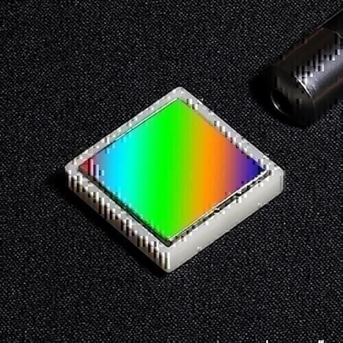 Plane blazed grating high-precision 600 lines 1mm 15x15x6mm optical instrument Optical module Spectrophotometer