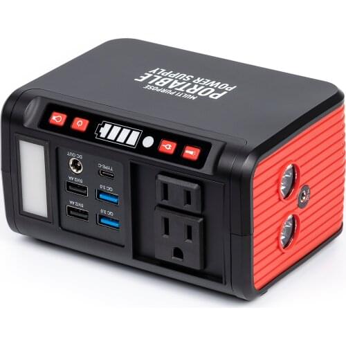 Can be Boarding Solar Portable Powerstation 20000mAh 74wh Solar Generator for Home Use and Outdoors Household