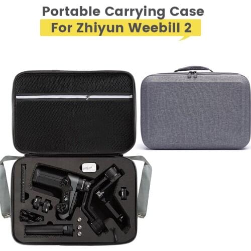 For Zhiyun Weebill 2 Portable Shoulder Bag Carrying Case Handbag Storage Box with Strap for Zhiyun Weebill 2 Gimbal Accessories