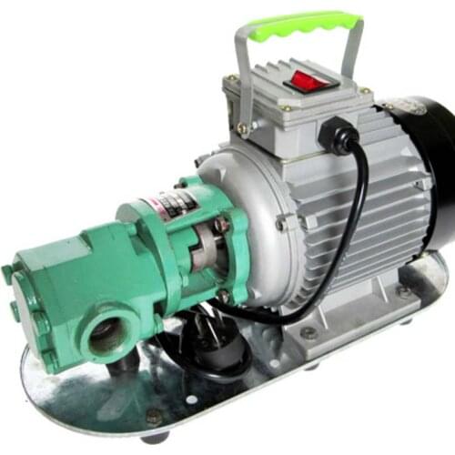 WCB-100 cast iron portable electric gear thermal heavy oil pump