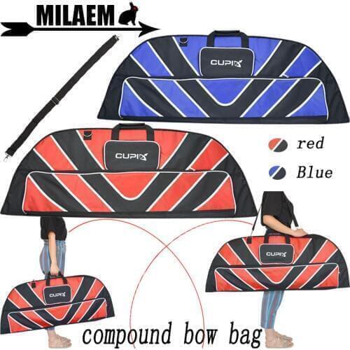 Archery Compound Bow Bag Shoulder Bag Carry Bag Compound Bow Case Handbag With Belt Outdoor Compound Bow Shooting Accessories