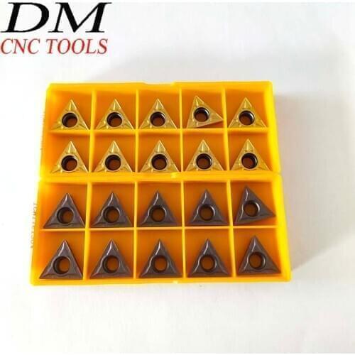 10PCS TCMT16T304 US735/TCMT16T304 VP15TF TCMT32.51 Internal Turning tools CNC Machine Lathe Tool Cemented carbide blade