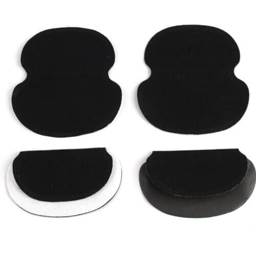 200Pcs (100Pairs) Disposable Anti Sweat Pads Black Armpits Sweat Stickers Underarm Sweat Absorbing Cotton for Armpits Linings