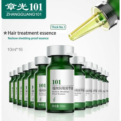Zhangguang 101 B Formula Hair Tonic 10ml X16 powerful anti-hair loss Chinese herbal medicine therapy Hair loss Treatment Essence