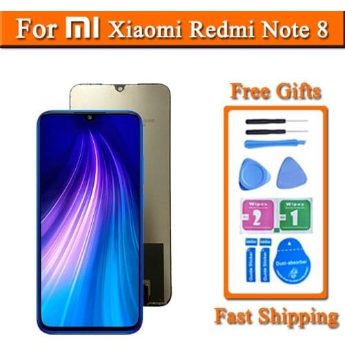 6.3 inches Display For Xiaomi Redmi Note 8 LCD Touch Screen Digitizer Panel Assembly Replacement Phone Part Repairment